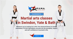 Desktop Screenshot of mrgmartialarts.com